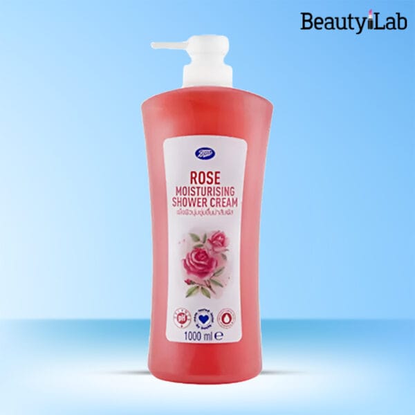 Boots Rose Moisturising Shower Cream 1000ml