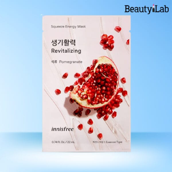 Innisfree My Real Squeeze Mask – Pomegranate 20ml