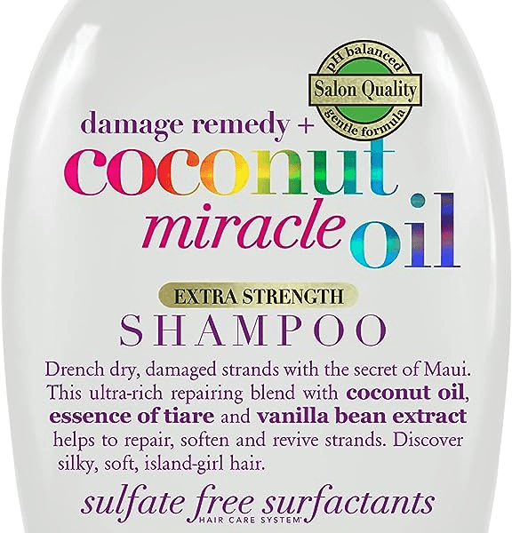 OGX Coconut Miracle Oil Shampoo-385ml