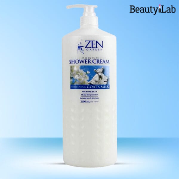 Zen Garden Moisturizer Whitening Goat's Milk Shower Cream 2100ml