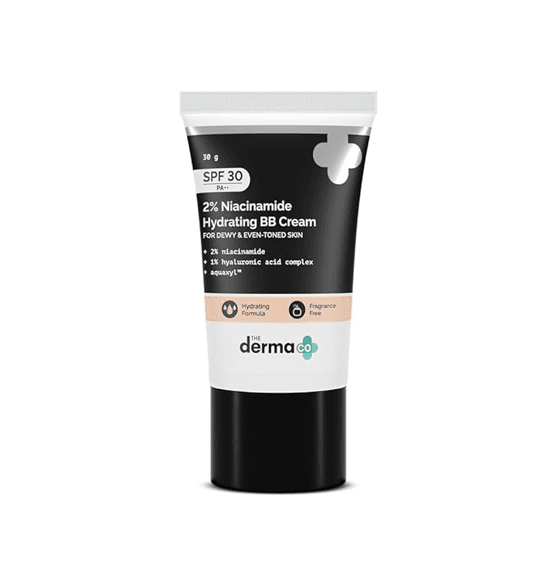 Derma Co 2% Niacinamide Hydrating BB Cream Ivory 30g