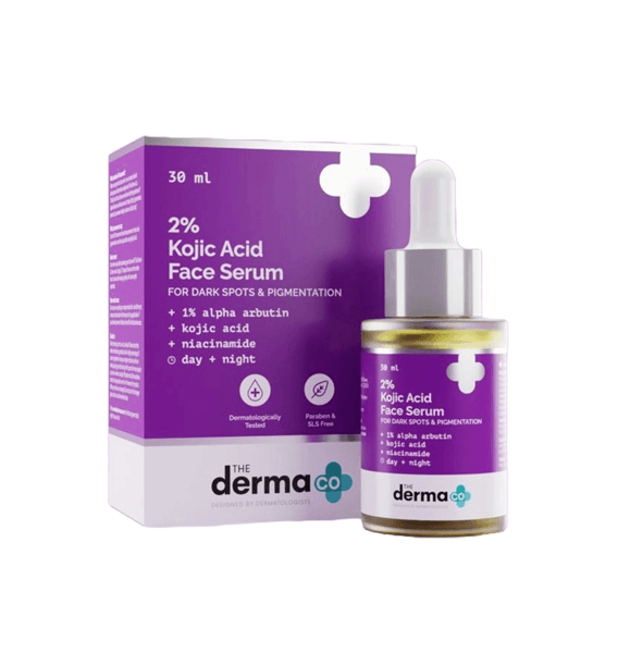 Derma Co 2% Kojic Acid Face Serum 1% Alpha Arbutin & Niacinamide 30ml