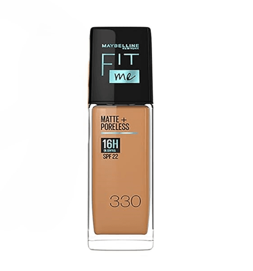 Maybelline Fit Me Matte + Poreless Liquid Foundation Makeup-330 Toffee-30ml